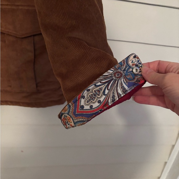 Robert Graham Brown Corduroy Ranch Chore Jacket Men’s Size XL New with Tag - Picture 10 of 16